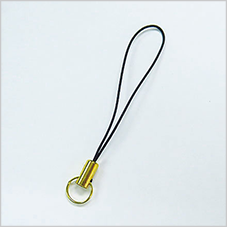 メタルキーホルダーの付属金具　ストラップ／金